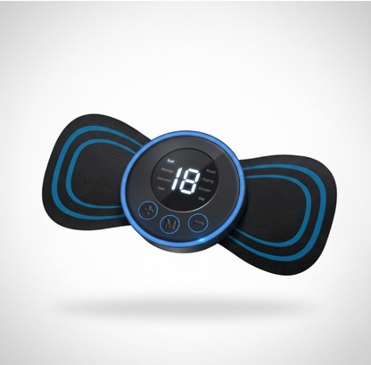 Fambit Wireless Mini Massager Body Massager Machine for Pain Relief, Portable Butterfly Massager for Body Pain Relief, Rechargeable Neck and Shoulder Massage Machine for Blood Circulation